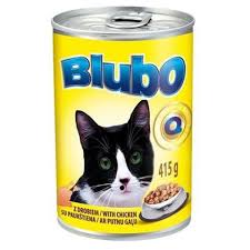Blubo Wet Food with Chicken in Sauce for Adult Cats 415 gr