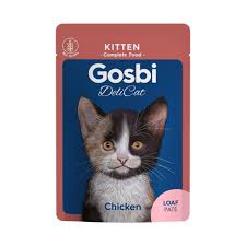 Gosbi Delicat Loaf Wet Food with Chicken for Kittens 70 gr