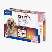 Virbac Effitix Spot On Flea Solution for Large Dogs 20 to 40 kg 1 pcs
