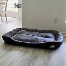 Soft Plush Pet Bed 60×60 cm for Cats & Dogs