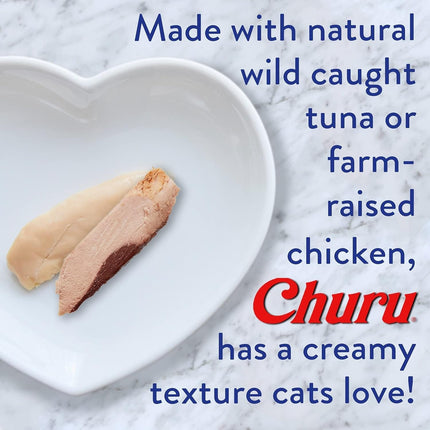 Inaba Cat Inaba Churro Cat Treats Harissa Chicken with Scallops 4 in 14 g
