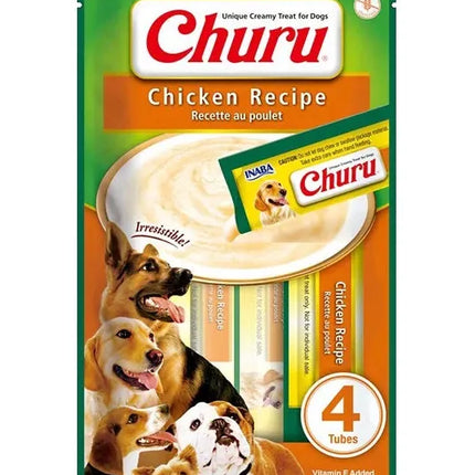 Inaba Dog Inaba Churu Rolls Chicken Recipe Dog Treats  56 g 4 Sticks