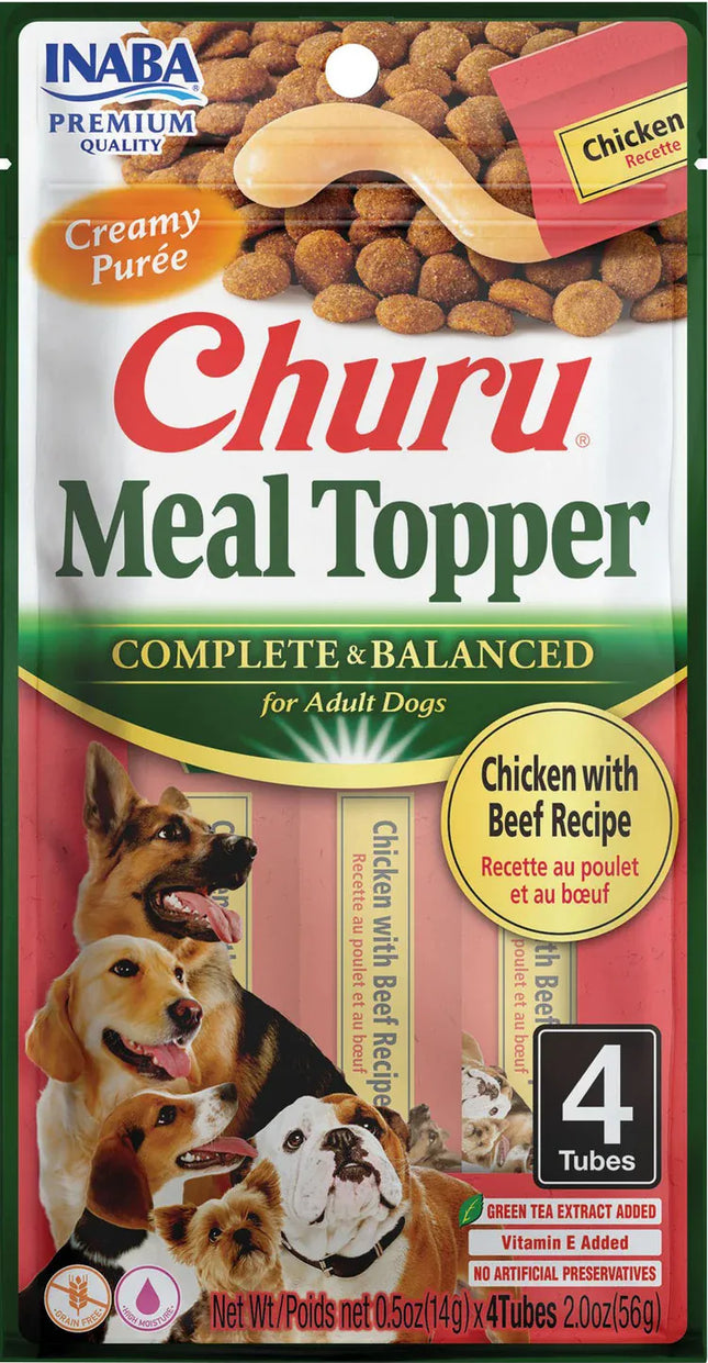 Inaba Dog INABA Churu Rolls Complete And Balanced Topper For Dog 4 in 14g