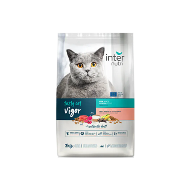 InterNutri Cat InterNutri dry food for adult cat Tasty With tuna 3Kg