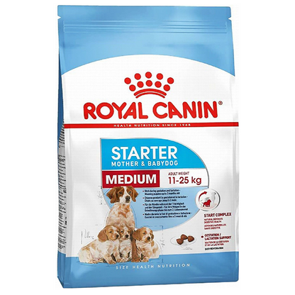 Royal Canin Starter Dry Food for Medium Breed Mother and Baby Dogs 4 kg