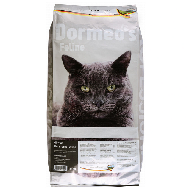 Dormeo's Feline Dry Food with chicken for Adult Cats 15 kg