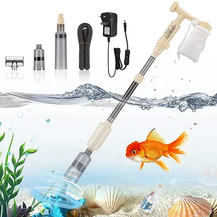 Jeneca Fish Jeneca aquarium Electrical and battery Gravel Cleaner AS-615B