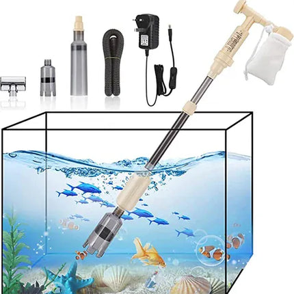 Jeneca Fish Jeneca aquarium Electrical and battery Gravel Cleaner AS-615B
