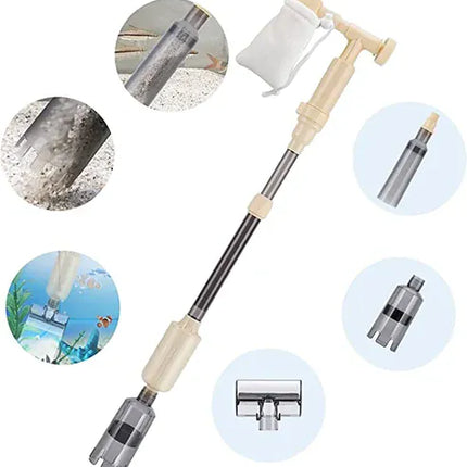 Jeneca Fish Jeneca aquarium Electrical and battery Gravel Cleaner AS-615B
