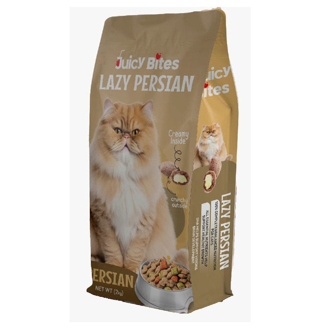 JUICY Cat JUICY BITES Lazy Persian for Adult Cat 2kg