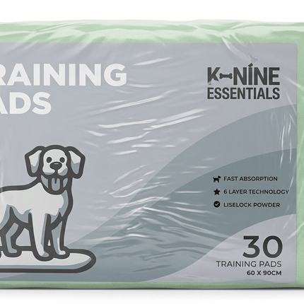 K-Nine Dog K-Nine Essentials Dog Training Pads 30 Pack 60x90cm  6 Layer Absorption