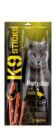 K9 cat K9 Meaty Sticks Cat Treats with Duck