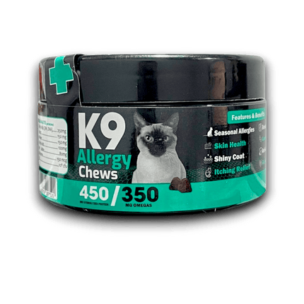 K9 Cat K9 Supplement For Cats Allergy Chews 60 Pcs buy One Get One Free