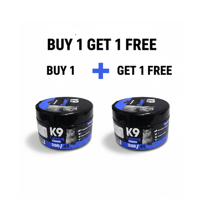 K9 Cat K9 Supplement For Cats Calming 40 Pcs buy One Get One Free
