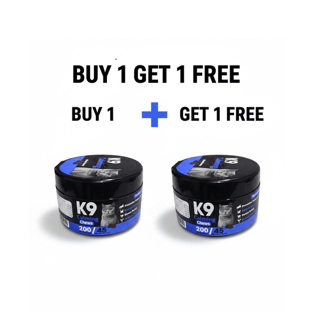 K9 Cat K9 Supplement For Cats Calming 40 Pcs buy One Get One Free