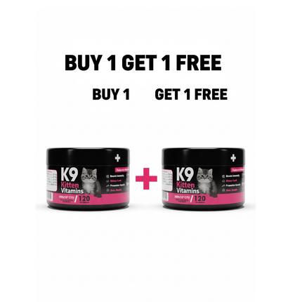 K9 Cat K9 Supplement For Cats Kitten 60 Pcs buy One Get One Free