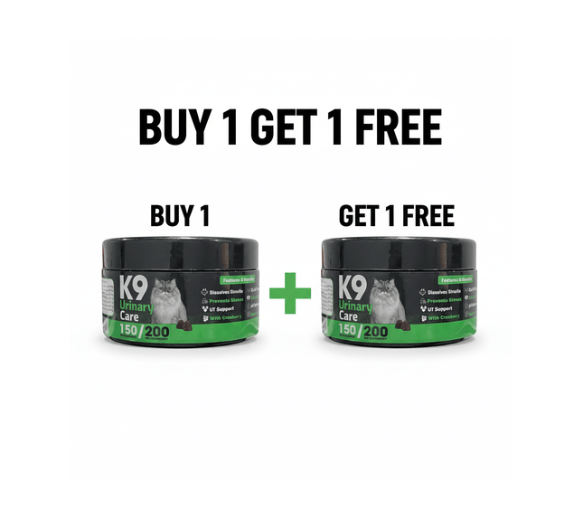 K9 Cat K9 Supplement For Cats Urinary Care 60 Pcs buy One Get One Free