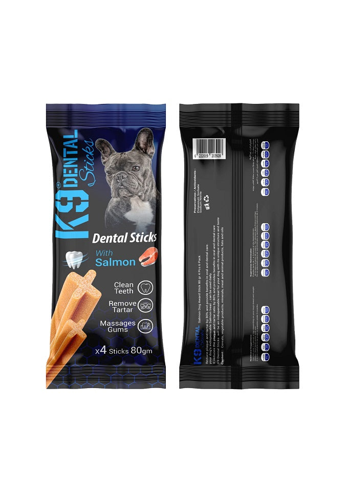 K9 Dental Sticks With Salmon