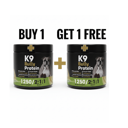 K9 Dog K9 Supplement Bully Protein For Dogs 90 Pcs buy One Get One Free