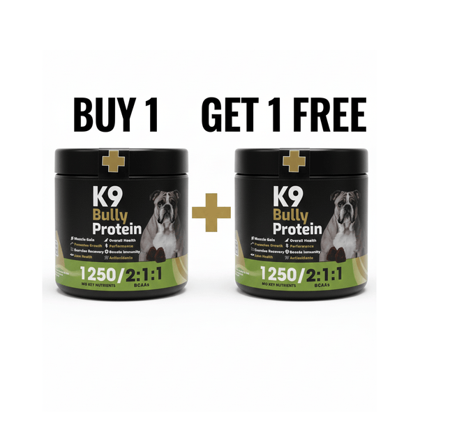 K9 Dog K9 Supplement Bully Protein For Dogs 90 Pcs buy One Get One Free