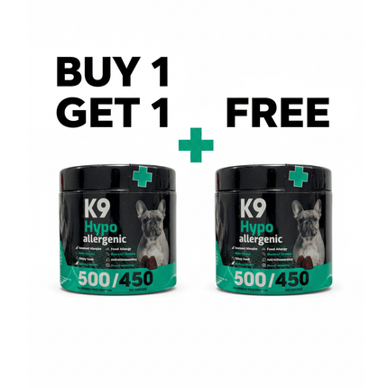 K9 Dog K9 Supplement Hypoallergrnic For Dogs 90 Pcs buy One Get One Free