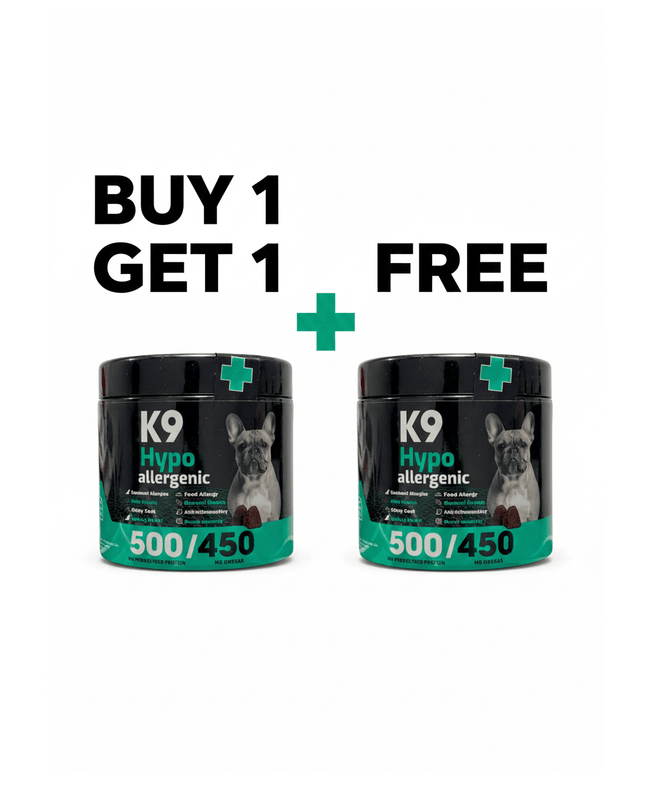 K9 Dog K9 Supplement Hypoallergrnic For Dogs 90 Pcs buy One Get One Free