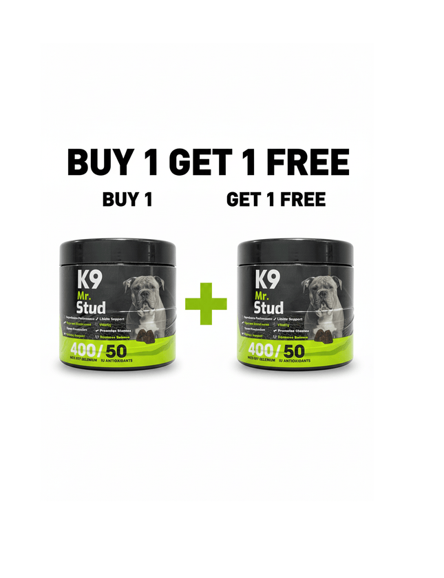 K9 Dog K9 Supplement Mr.Stub For Dogs 90 Pcs buy One Get One Free