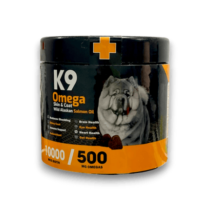 K9 Dog K9 Supplement omega skin and coat For Dogs 90 Pcs Puy One Get One Free