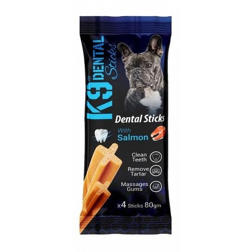K9 K9 K9 Dental Sticks With Salmon