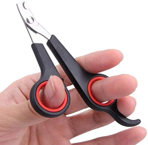 Karlie Dog and cat Small Animal Claw Scissor Trimmer Safe Stainless Steel Cat and Dog Nail Cutter with Comfort Handle