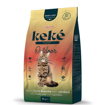 Keke Cat Keke Classic Outdoor Complete food for adult cats 5 Kg