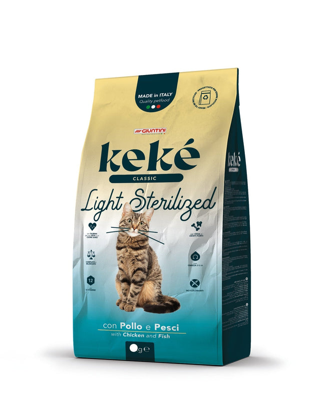Keke Cat Keke Classic with Chicken for Light Sterilized Cats 5 Kg