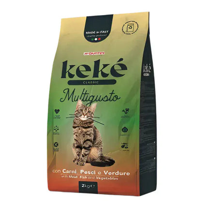 Keke Cat Keke Multigusto Cat Dry Food  Adult  2kg