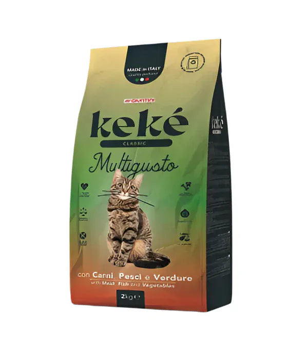 Keke Cat Keke Multigusto Cat Dry Food  Adult  2kg
