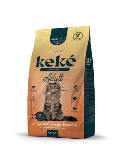 Keke Cat Keke Supreme Adult Complete food for adult cats 1.5 Kg