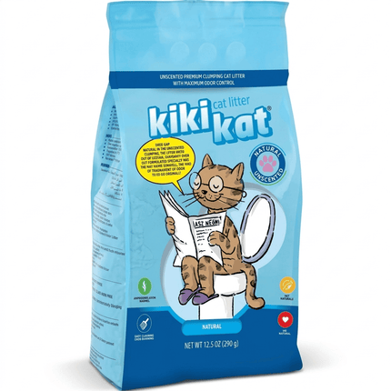 Kiki Kat Cat Kiki Kat White Bentonite Clumping Cat Litter Natural 20 L