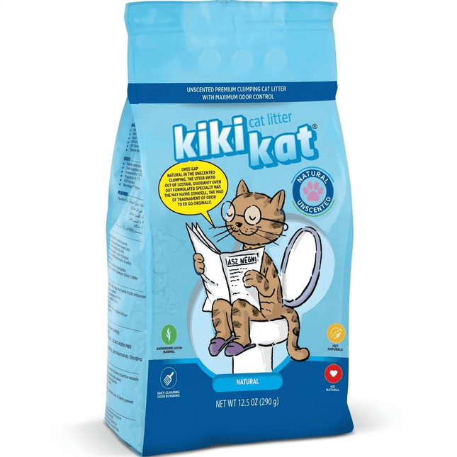 Kiki Kat Cat Kiki Kat White Bentonite Clumping Cat Litter Natural 20 L