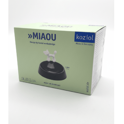Koziol Dog Koziol cute dog bowl  wow  black