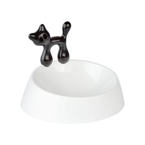 Koziol Dog Koziol cute dog bowl  wow  White