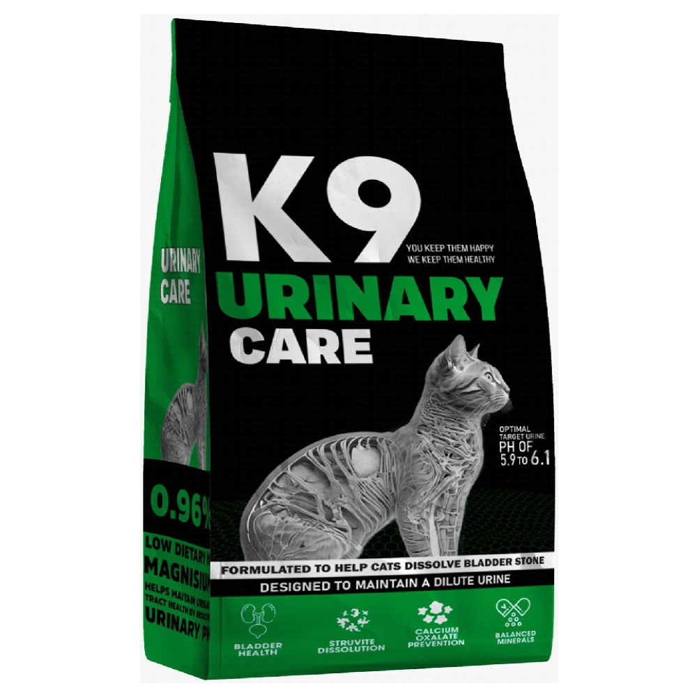 طعام القطط الجاف K9 Urinary Care 2 كجم