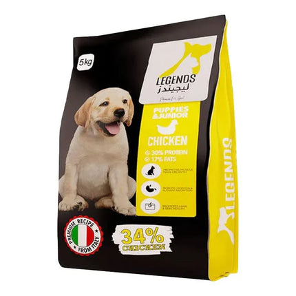 Legends Dog Legends Dry Food with Chicken for Puppies and Junior Dogs 2Kg
