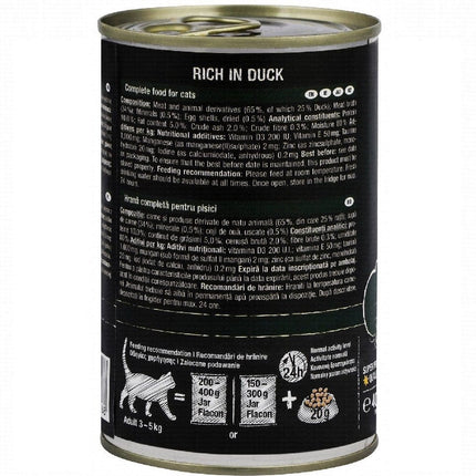 LEONARDO Cat Leonardo Adult Cat Wet Food Rich In Duck 400 gr