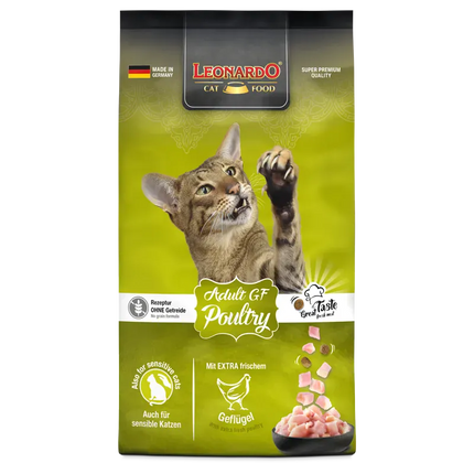 Leonardo Cat Leonardo Dry Food For Adult Cat GF With Poultry 300 gr