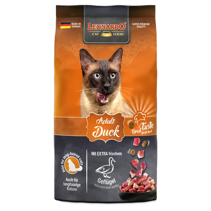 Leonardo Cat Leonardo Dry Food For Adult Cats With Duck 1.8 Kg
