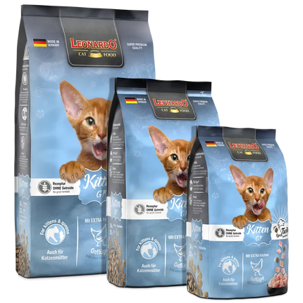 Leonardo Cat Leonardo Dry Food For Kitten Cat GF With Poultry 1.8 kg