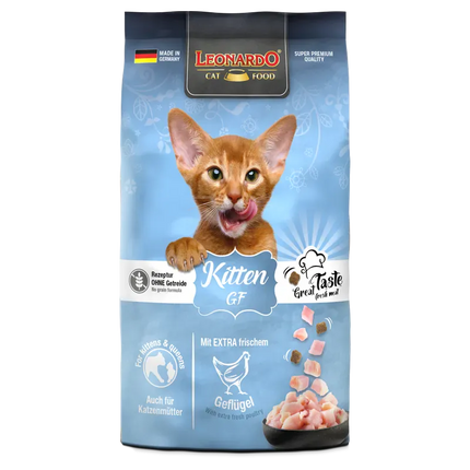 Leonardo Cat Leonardo Dry Food For Kitten Cat GF With Poultry 1.8 kg