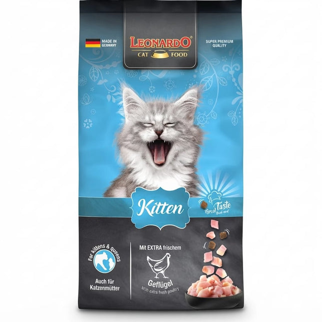 Leonardo Cat Leonardo Dry Food with Poultry for Kittens and Pregnant Cats 7.5 kg