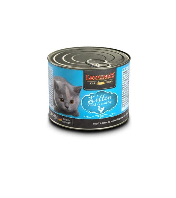 LEONARDO Cat Leonardo Kitten Rich in Poultry, 200g