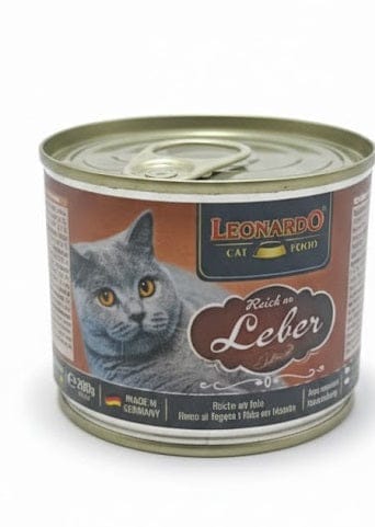 LEONARDO Cat Leonardo Wet Food For Adult Cats Rich in Liver 200g