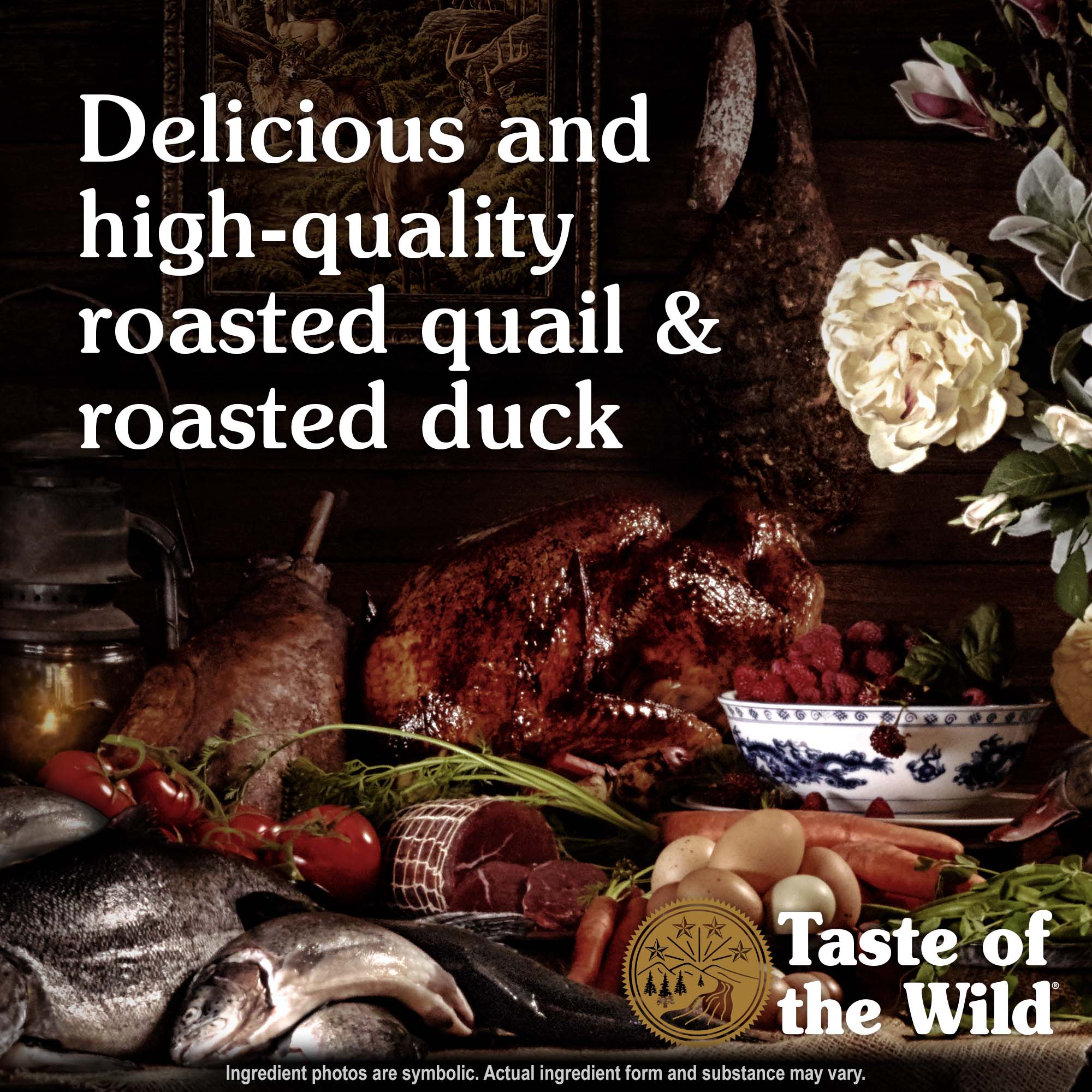 Taste of the Wild Lowland Creek Dry Cat Food with Roasted Quail and Duck 2 kg